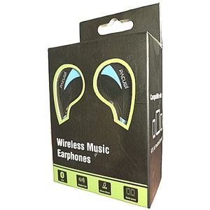 Wireless Music Earphone Microphone Hands-Free Bluetooth Headphone for Work & Fun